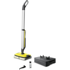 Karcher K&auml;rcher FC 7 Cordless Electric broom Battery Dry&wet Bagless Silver, Yellow
